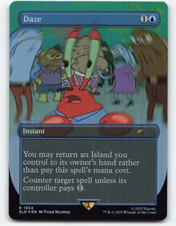 Daze (Rainbow Foil) #1934 Magic the Gathering Card - Image 1