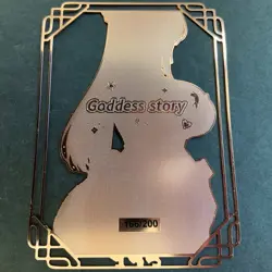 Goddess Story Gold METAL Card - Serial Number #166/200! Mai Bunny Girl *READ* - Image 5
