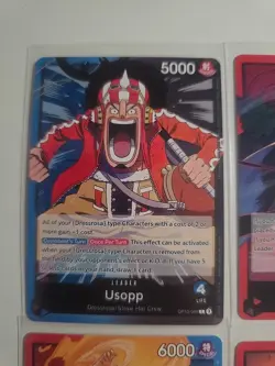 One Piece CCG OP-13 8 Leader Cards - Image 2