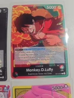One Piece CCG OP-13 8 Leader Cards - Image 5