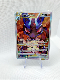 Lucario VSTAR SWSH291 SWSH: Sword & Shield Promo Cards Holo *LP* - Image 1