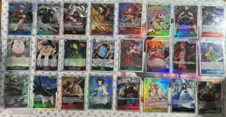 One Piece TCG SR/ Mixed LOT of 24 Foil Cards English Mixed Sets - Image 1