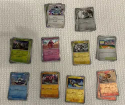 Pokemon Bulk Lot Holos, Rares, Reverse Holos SSP 100+ Cards Surging Sparks M/NM - Image 1