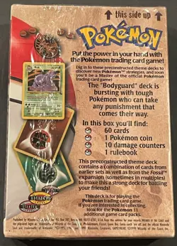 NEW PRICE! Pokemon Body Guard Fossil Theme Deck Trading Card Game Sealed - Image 2