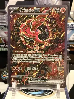 Pokemon Oricorio EX Black Star Promo Card 024 Phantasmal Flames TCG NM JW - Image 1