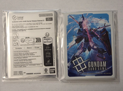 Gundam Card Game Strike Gundam Starter Release Sleeves 01 Promo (10pc) - Lot B - Image 1