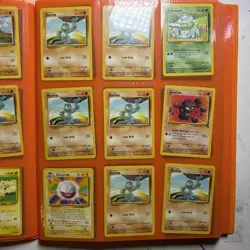 Pokemon TCG Vintage Card Binder, Lot 1995 180 Cards Binder Included - Image 5
