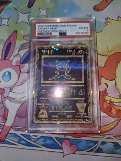Ancient Mew Promo Pokemon the Movie 2000 Holo Card PSA 6 - Image 1