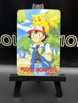Hitmonlee & Hitmonchan 1998 Pokemon Pocket Monsters Poker Playing Card Vintage - Image 5