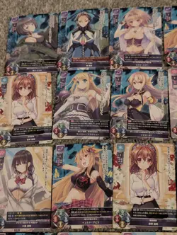 Lycee Overture Caricature Giga 1.0 Common Lot Of 46 Cards Waifu - Image 2