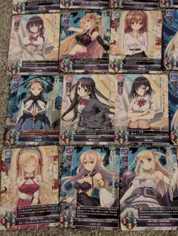 Lycee Overture Caricature Giga 1.0 Common Lot Of 46 Cards Waifu - Image 3