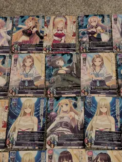 Lycee Overture Caricature Giga 1.0 Common Lot Of 46 Cards Waifu - Image 5