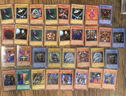 Yu-Gi-Oh Bulk Card Lot 200+ Cards Vintage Mixed Condition Commons Rares - Image 2