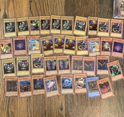Yu-Gi-Oh Bulk Card Lot 200+ Cards Vintage Mixed Condition Commons Rares - Image 4