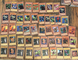 Yu-Gi-Oh Bulk Card Lot 200+ Cards Vintage Mixed Condition Commons Rares - Image 5