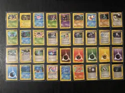 36 Card Vintage Pokemon Cards E-Reader Bundle - Expedition Base Set & Aquapolis - Image 1