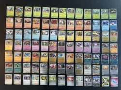 91 Unique Cards Pokemon Mega Evolution Partial Master Set w/ UR & IR - Image 1