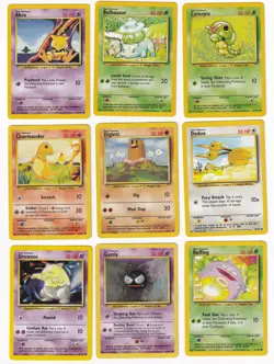 Pokemon Base Set COMPLETE SET Common Vintage WOTC 32 Card Lot MP-NM - Image 2