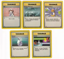 Pokemon Base Set COMPLETE SET Common Vintage WOTC 32 Card Lot MP-NM - Image 5
