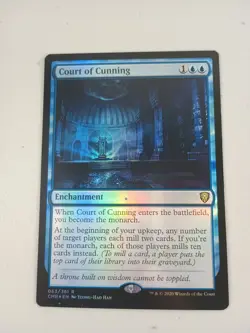~ Court of Cunning ~ NM Foil ~ Commander Legends ~ MTG ~ - Image 1