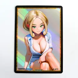 VIOLA Waifu Anime Card LIMITED 1/1 Custom TCG Holo Goddess Story ACG T13078 - Image 1