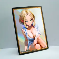 VIOLA Waifu Anime Card LIMITED 1/1 Custom TCG Holo Goddess Story ACG T13078 - Image 2