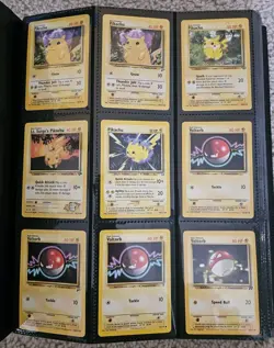 Pokemon Binder Collection - 405 WotC Cards - All NM or LP Condition - Image 1