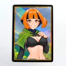 GARDENIA Waifu Anime Card LIMITED 1/1 Custom TCG Holo Goddess Story ACG T13043 - Image 1