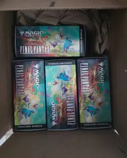 Magic The Gathering Final Fantasy Chocobo Bundle Box Lot of 4 Factory Sealed - Image 1