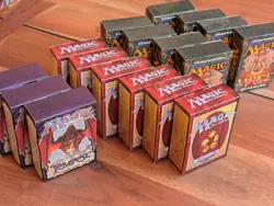 EMPTY Starter Deck Boxes (Mirage, Tempest, 5th) Magic The Gathering MTG Vintage - Image 3