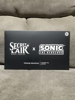 Secret Lair Sonic Chasing Adventure Rainbow Foil Magic the Gathering New Sealed - Image 1