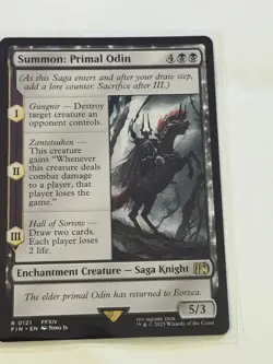 Summon: Primal Odin Final Fantasy 121 - Image 1
