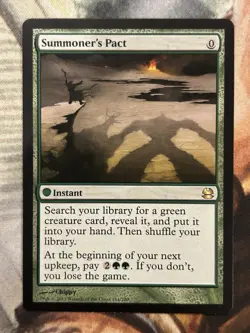 2x MTG Summoner's Pact Modern Masters #164 Regular English - NM 🔥 - Image 2