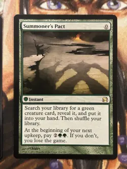 2x MTG Summoner's Pact Modern Masters #164 Regular English - NM 🔥 - Image 3