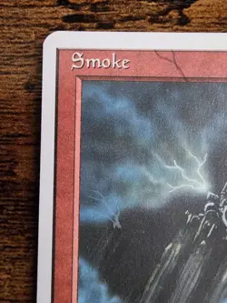 MTG Smoke 4th Edition ⭐Unplayed SLIGHT WARP MOISTURE D ⭐13 HQ PICS ⭐1995 Magic - Image 3