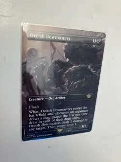Orcish Bowmasters Borderless LTR 0433 NM MTG Magic the Gathering PACK FRESH!!! - Image 1