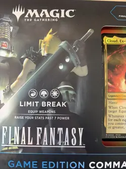 FFVII Video Game Edition Limit Break Commander Deck Final Fantasy FIN MTG - Image 3