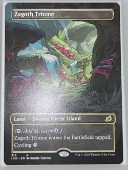 MTG Zagoth Triome Ikoria: Lair of Behemoths 313 Regular Rare - Image 2