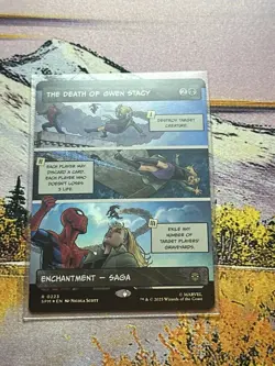 The Death of Gwen Stacy (Borderless) Marvel's Spider-Man Foil - Image 1