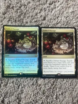 Fabled Passage 2 One Foil and One Regular Magic The Gathering - Image 1