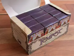 EMPTY Tempest Starter Deck Box (all 12 boxes) - Magic The Gathering MTG Vintage - Image 2