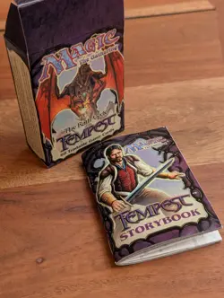 EMPTY Tempest Starter Deck Box (all 12 boxes) - Magic The Gathering MTG Vintage - Image 3