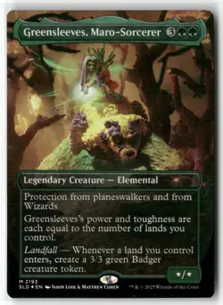 Greensleeves, Maro-Sorcerer (Rainbow Foil) Secret Lair Drop Foil 2193 - Image 1