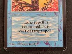 Spell Blast - Alpha - LP - MTG - Magic The Gathering - Blue - Interrupt - Image 2