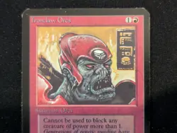 Ironclaw Orcs - Alpha - LP - MTG - Magic The Gathering - Red - Creature - Image 3