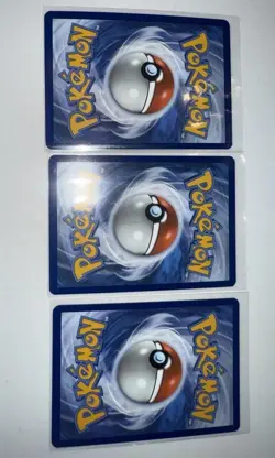 Pokemon TCG: Prismatic Evolutions Promo Vaporeon Flareon Jolteon Set of 3 - Image 2
