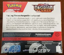 Pokemon TCG: Obsidian Flames Booster Box - 36 Packs - Factory Sealed - Image 2