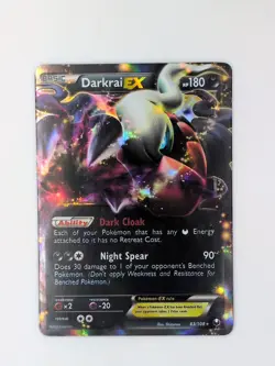 Darkrai EX 63 Near Mint - Dark Explorers Ultra Rare - Image 1