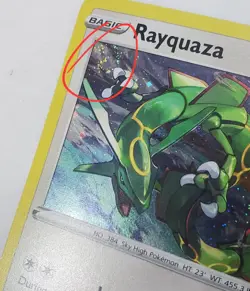 🌀 Rayquaza SWSH029 Cosmos Holo Pokemon Promo Swirl NM/M Unplayed Pack Fresh - Image 1