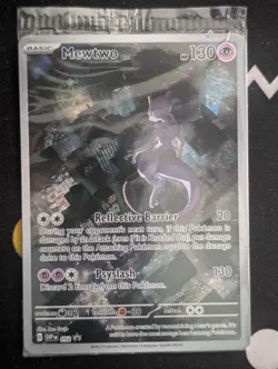 Mewtwo - SVP052 - Illustration Rare - Sealed - Pokemon Black Star Promo - NM - Image 1